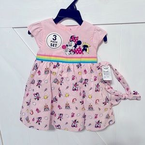 NWT Disney Parks Minnie Mouse 3-Pc. Dress